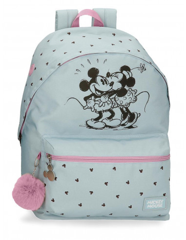 3792321 BACKPACK 44CM. MICKEY Y MINNIE KISSES